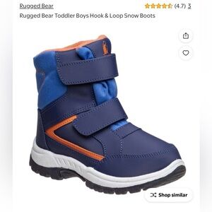 Rugged bear snow boots